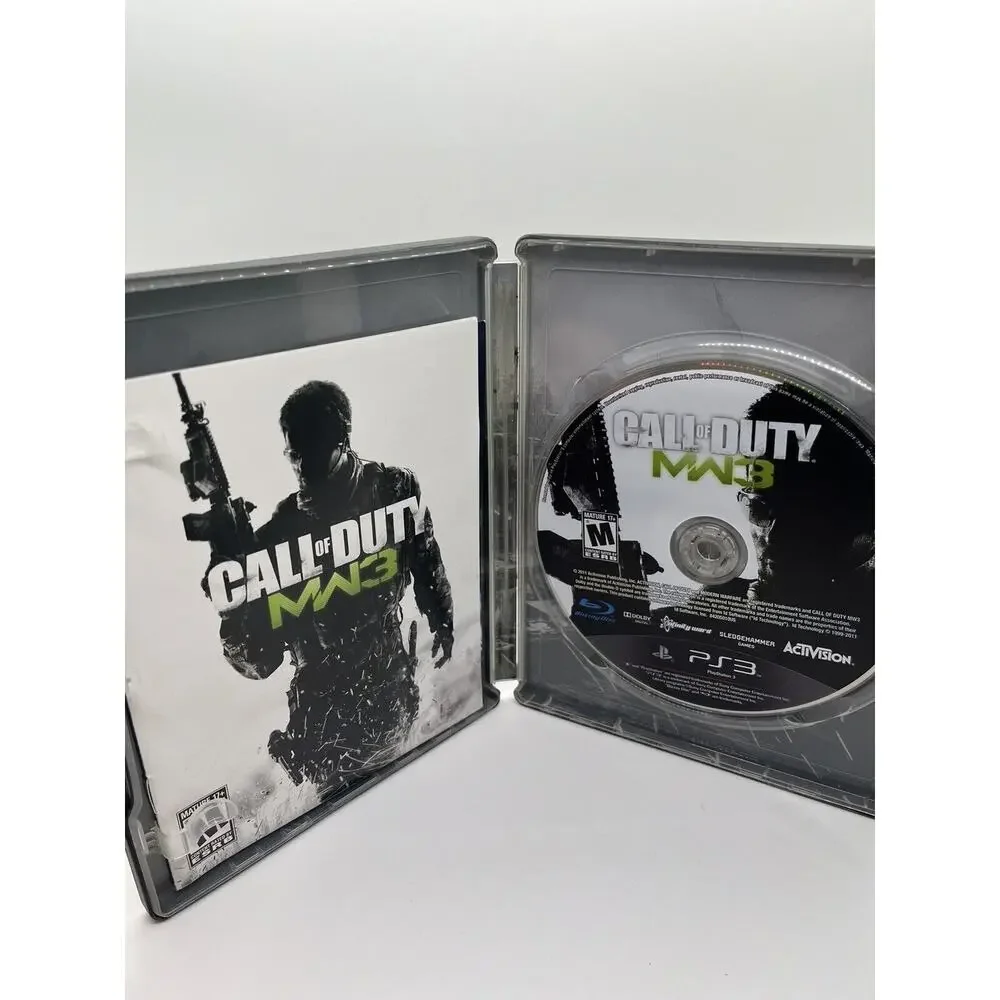 Playstation 3 Call of Duty Modern Warfare 3 MW3 Hardened Edition Steelbook